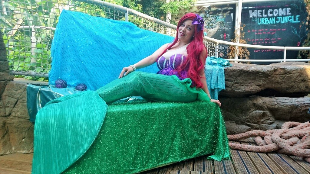 Tamara the Mermaid at Bristol Aquarium